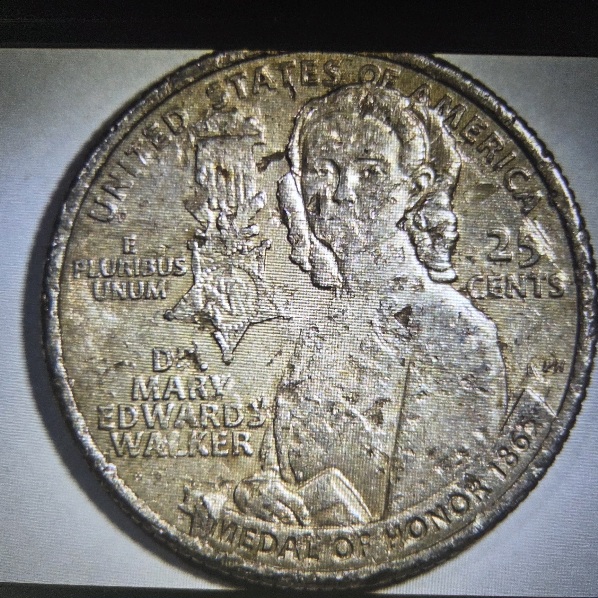 2024-Dr.-Mary-Edwards-Walker-Quarter-Error,-Post-Mint-Damage?