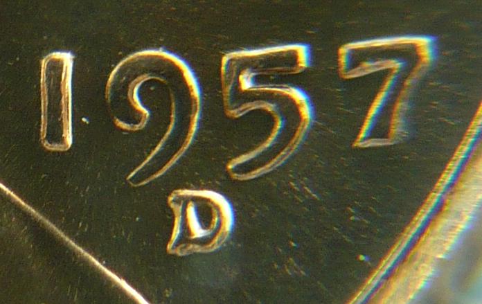 1957-D/D-Lincoln-Wheat-Cent