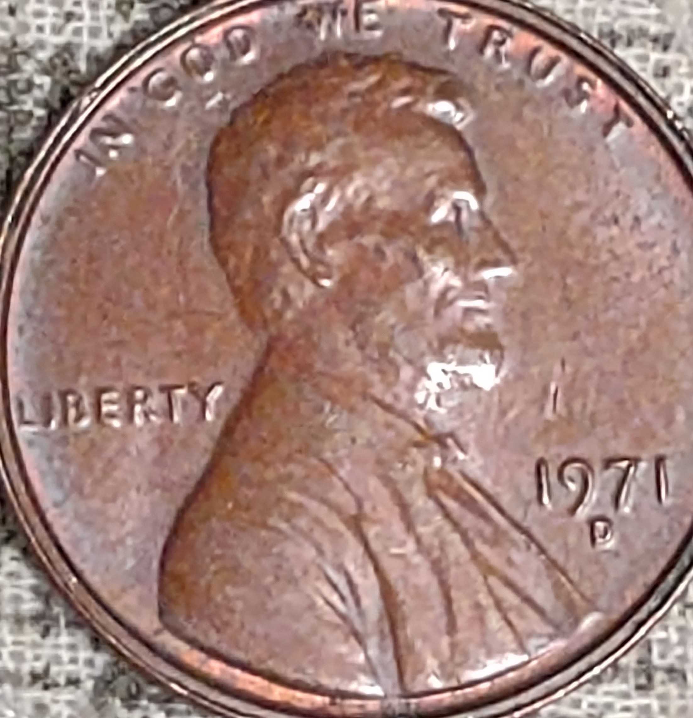 Question-On-A-1971-D-Penny-With-Error
