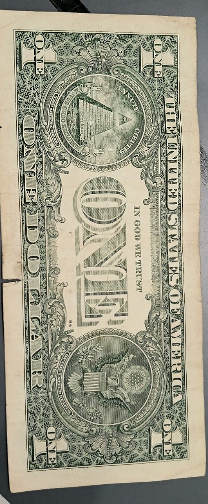 2013-B-$1-Bill-And-2009-L-$1-Bill