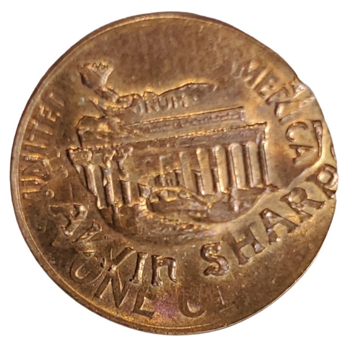 Error-Coin-From-My-Grandfather,-Who-Worked-At-The-Mint
