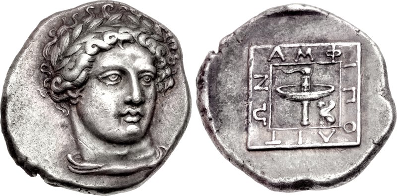 Greek-Amphipolis-Mint-410-357-BC-Silver-Tetradrachm