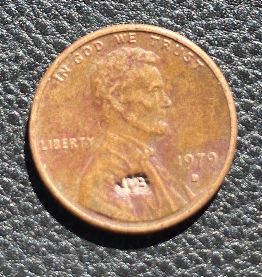 1979-D-Penny-With-Some-Kind-Of-Imprint