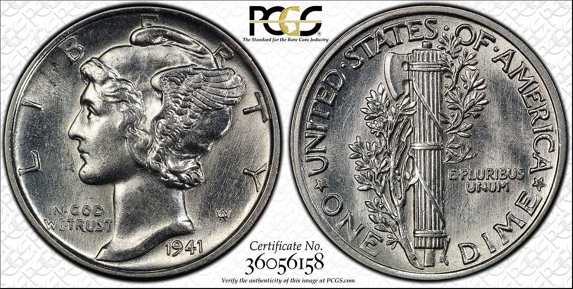 1882-Shield-&-1941-Mercury-Both-Au?
