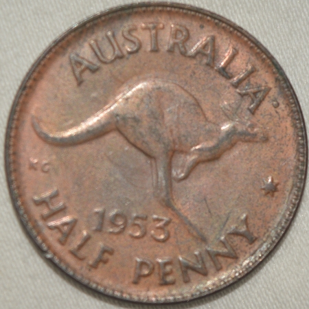 1953-Half-Penny-Grade