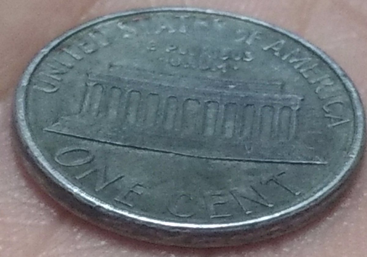1987-D-Lincoln-Cent-Error?-Or-Damage?