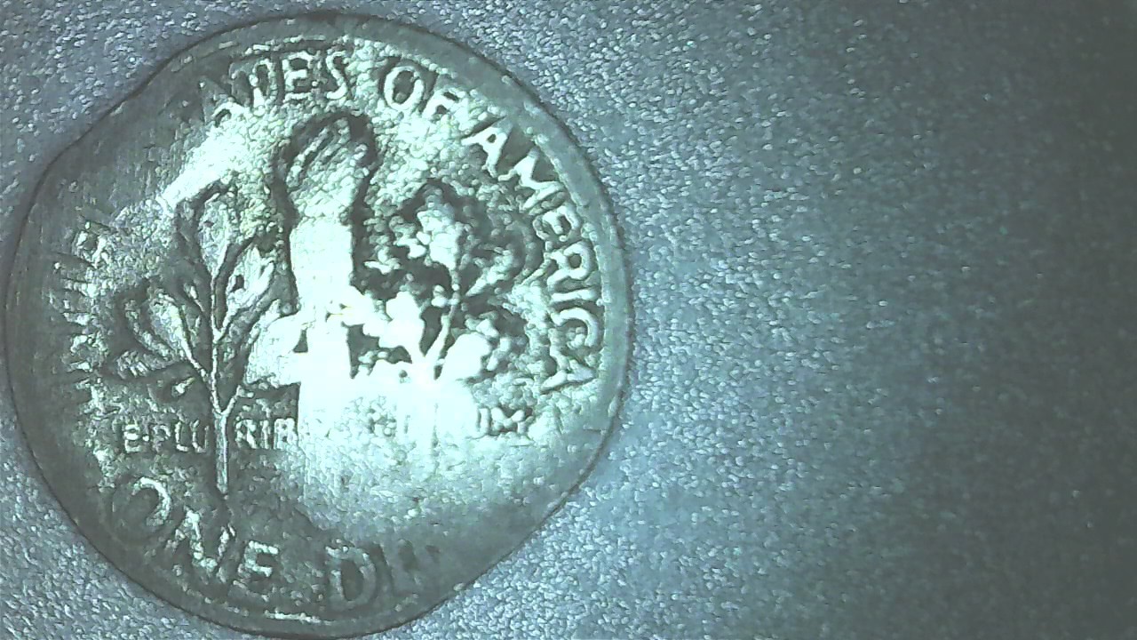 1980-P-Roosevelt-Dime-W/-Right-Clipped-Curve-And-Lower-Left-Cud