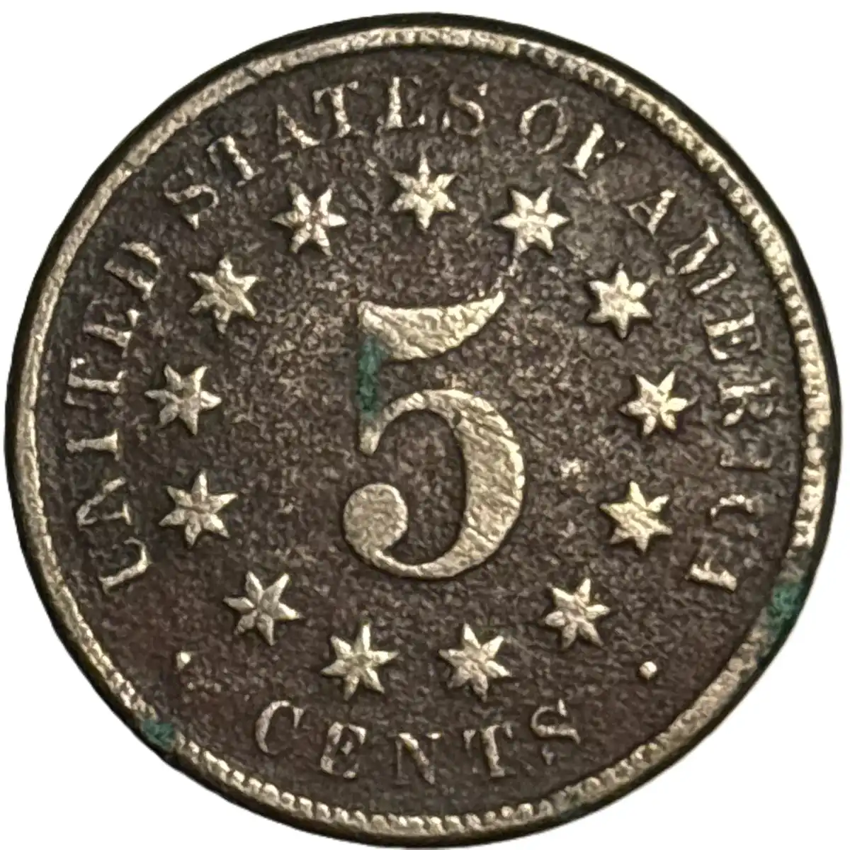 1871-Shield-Nickel-For-Grading