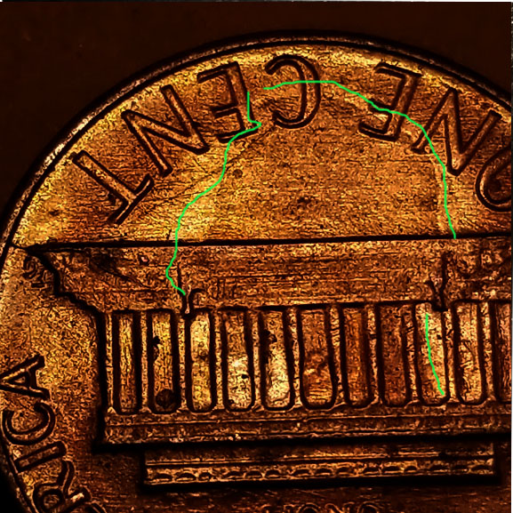 1983-Penny-With-A-Maybe-Incuse-Design-In-The-Back-Side.