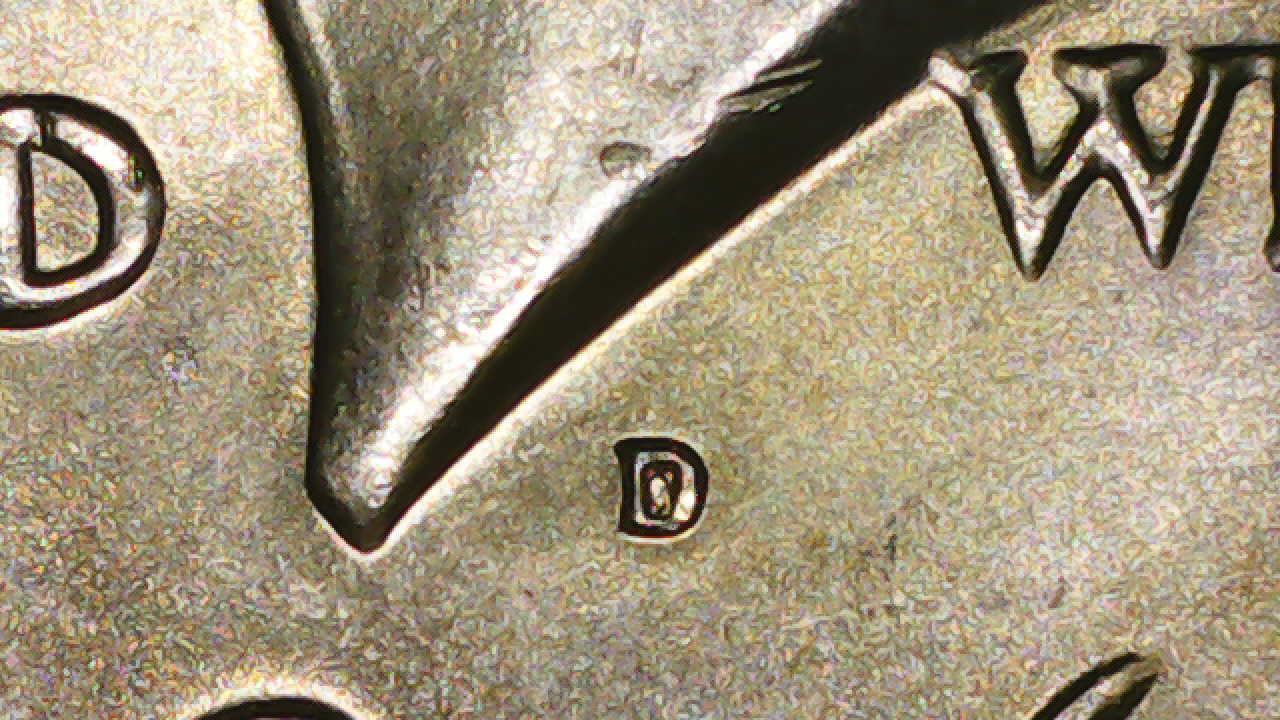 1969-D-Half-Dollar-Strike-Though-Glue-Or-Wax