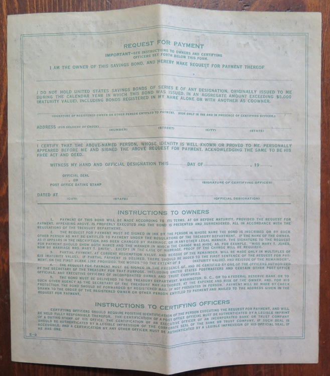 1943-$100-War-Bond---Worth-Keeping?