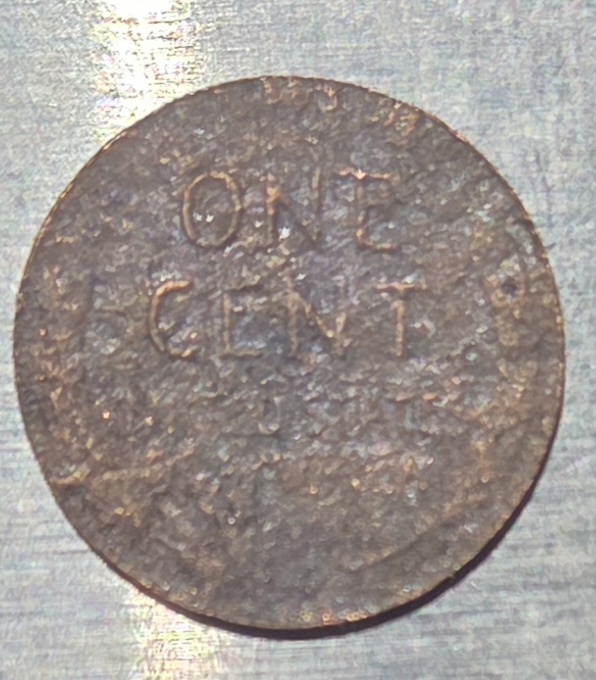 1949-US-Penny-Error-Coin-Damaged?-1.64-G