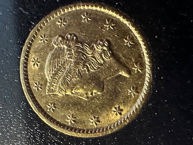1852-$1-Gold-Coin-For-Grading-Please