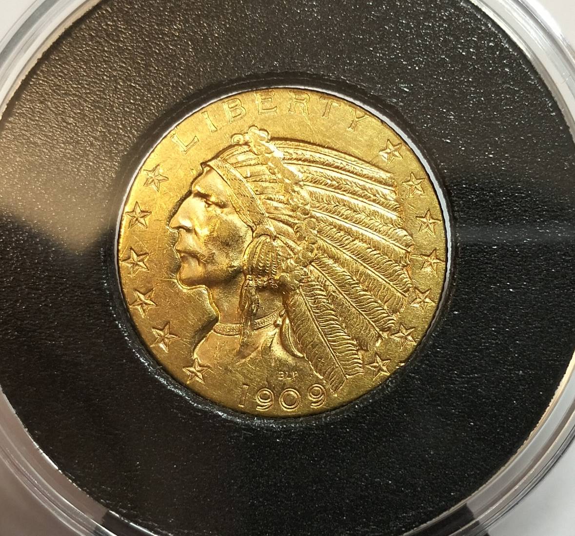 1909-D-$5-And-1913-$2.5-Gold-Indians--Genuine?