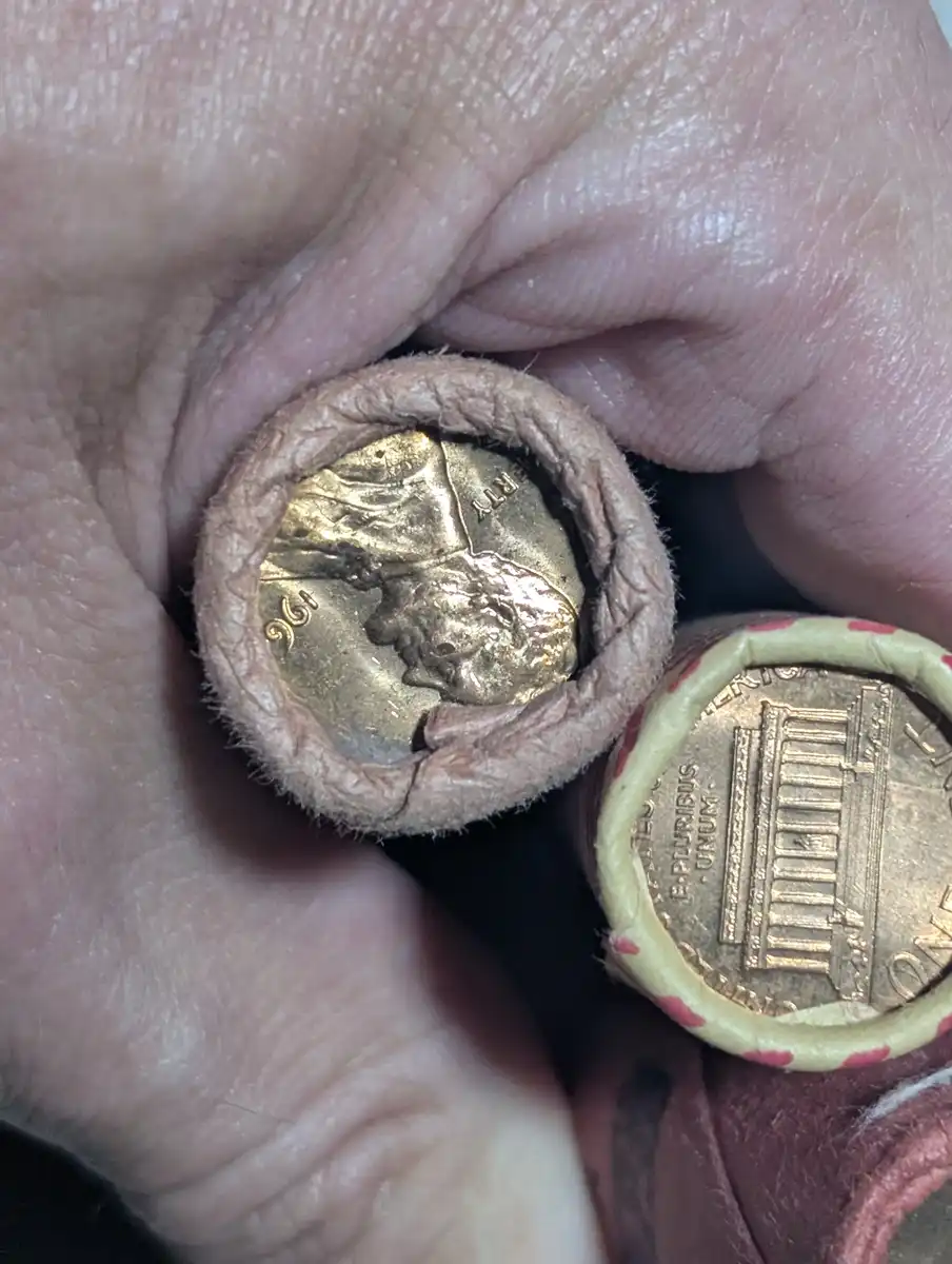 Interesting-Old-Box-Of-Pennies