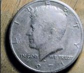 1971-D-Kennedy-Half-Dallor-D/D