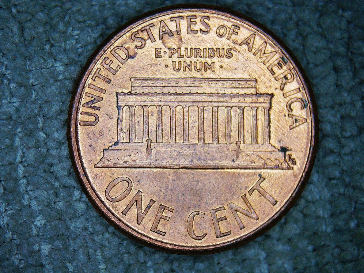 1991-Lincoln-Memorial-Penny.-Is-This-A-Die-Scratch?