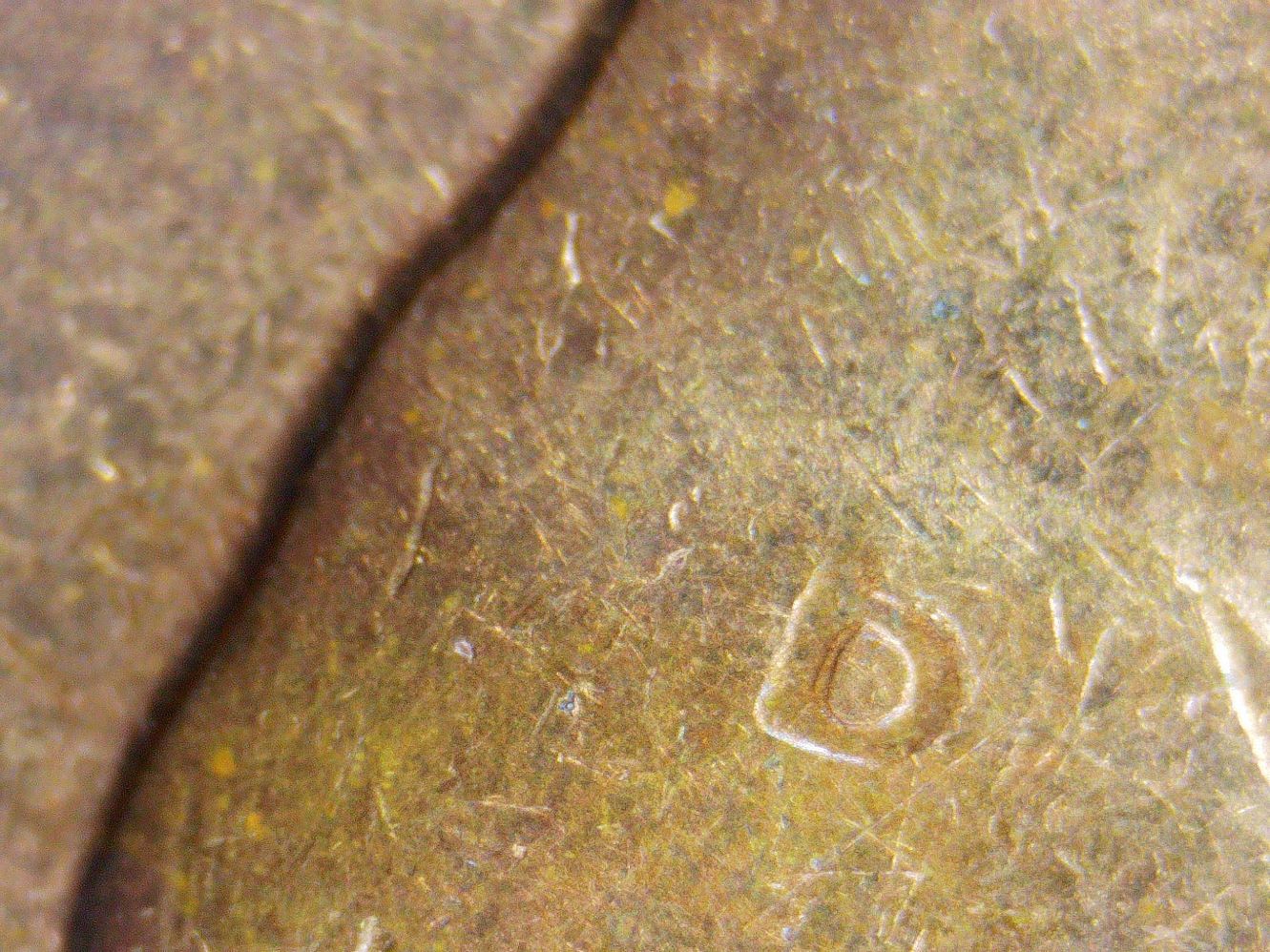 1963-D-Lincoln-Memorial-Penny-Struck-