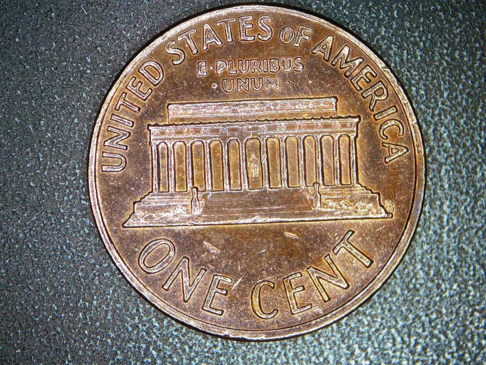 1972-Lincoln-Memorial-Penny-RPM-D/D-North-East?