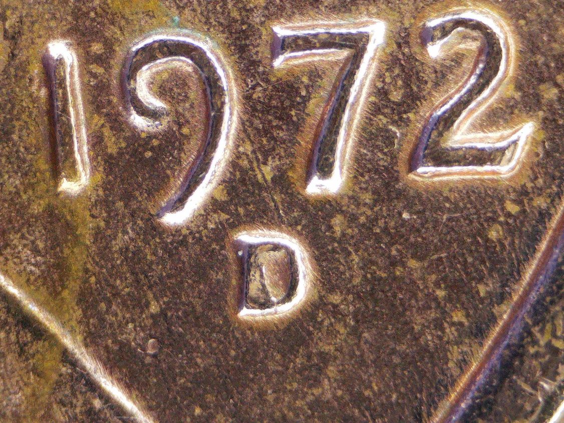 1972-Lincoln-Memorial-Penny-RPM-D/D-North-East?