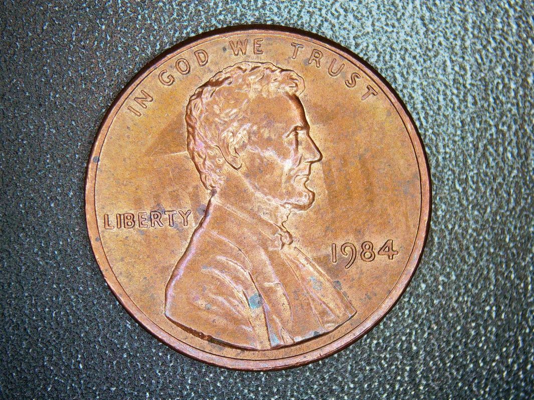 1984-Lincoln-Memorial-Penny-Clash-OBV-And-Rev