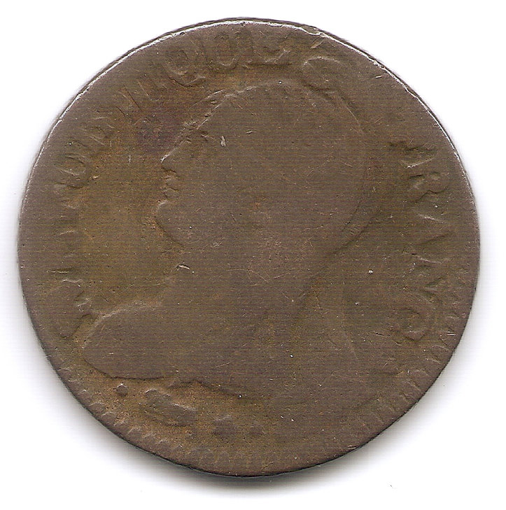 France-L'an-5-Centimes-Overstrike-Krause-Reported,-Not-Confirmed