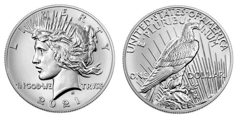 2021-Peace-And-Morgan-Dollars!
