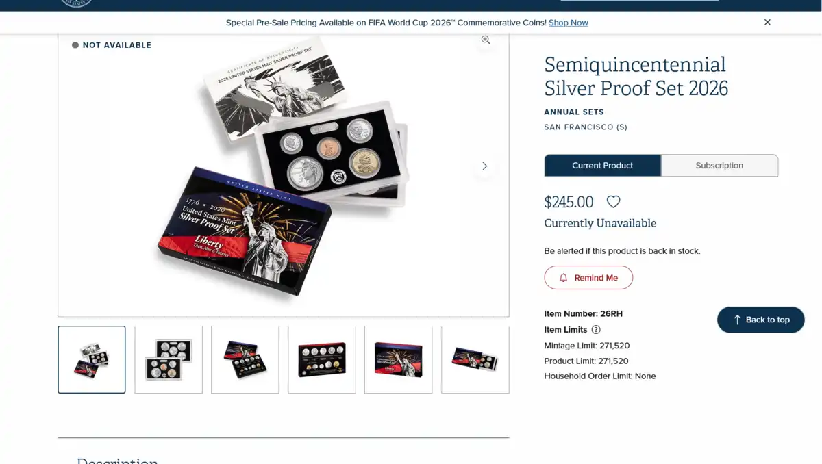 2026-United-States-Mint-Semiquincentennial-Silver-Proof-Set-Available-On-June-11
