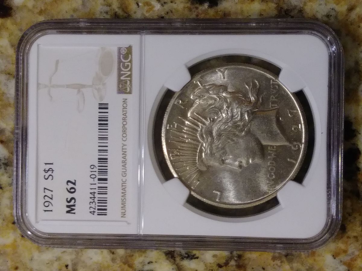 New-1927-Peace-Dollar!