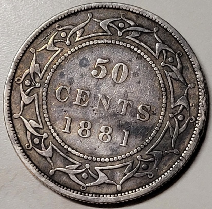 1881-Newfoundland-50-Cent