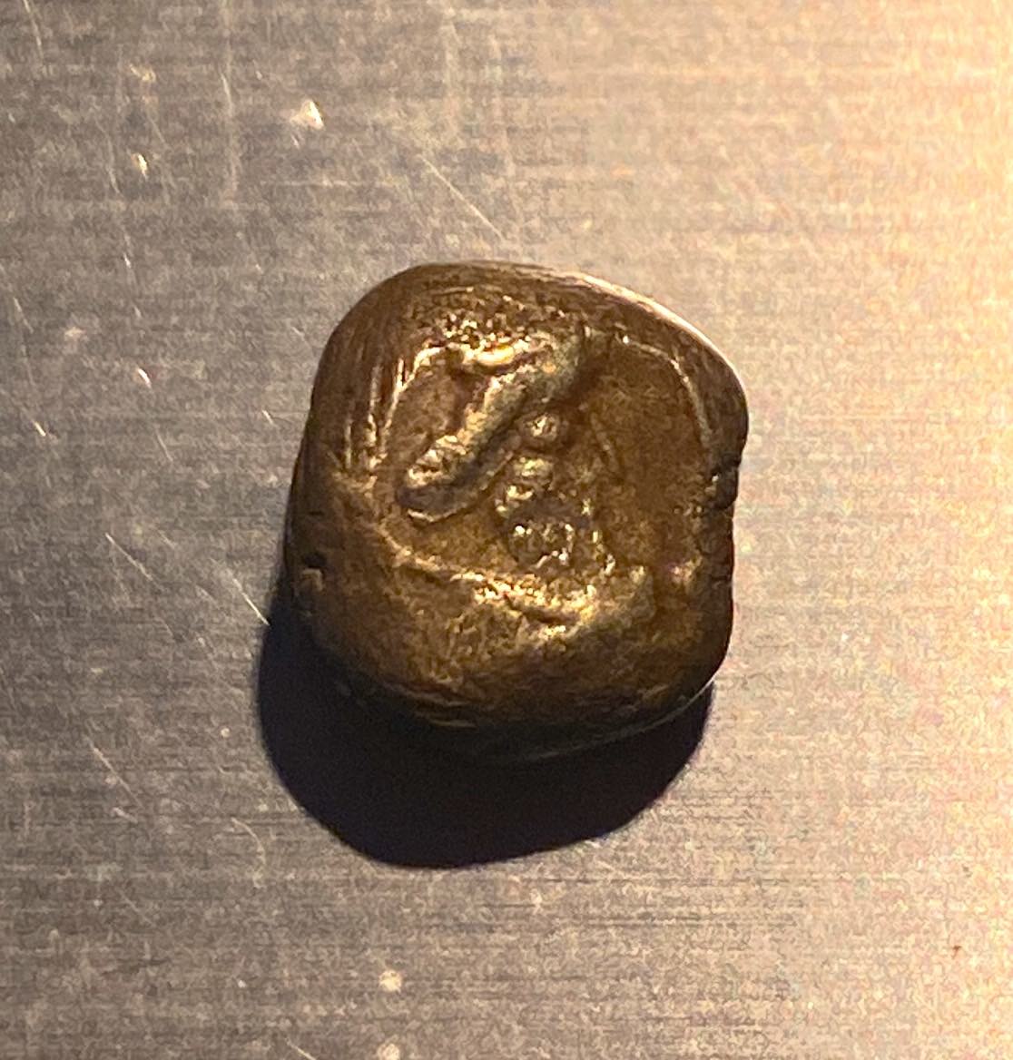 Unknown-To-Me!-Early-Persian-Gold/Electrum?-Coin-To-Identify!