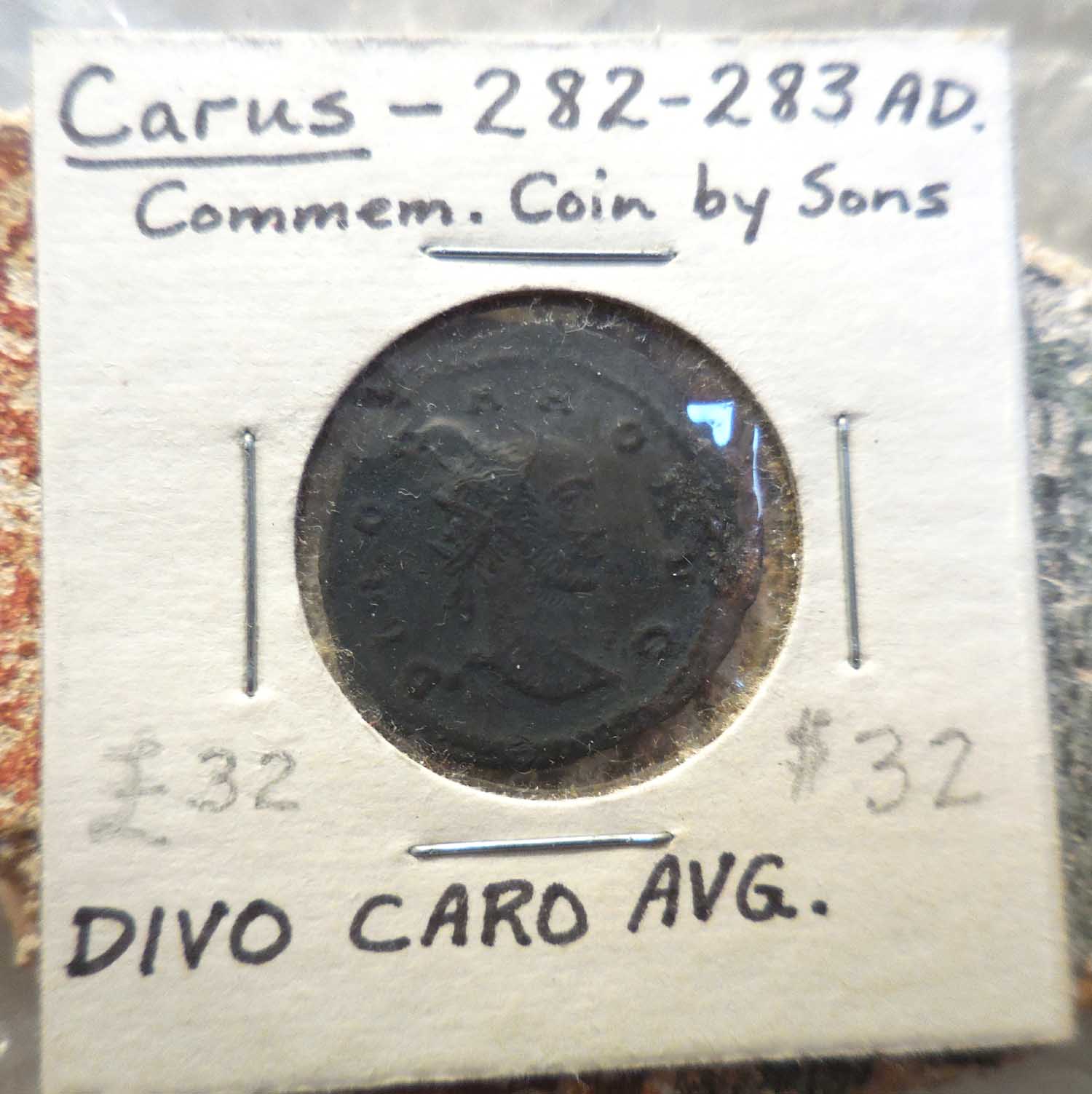 Carus-Raised-Encrustation-Question: