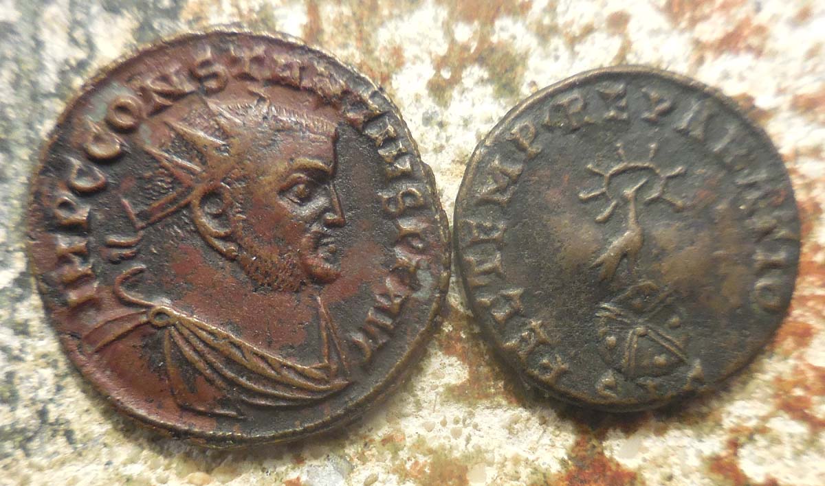 Romans-View-Of-Earth-As-Sphere-But-What-Was-A-Globe-On-Coins?