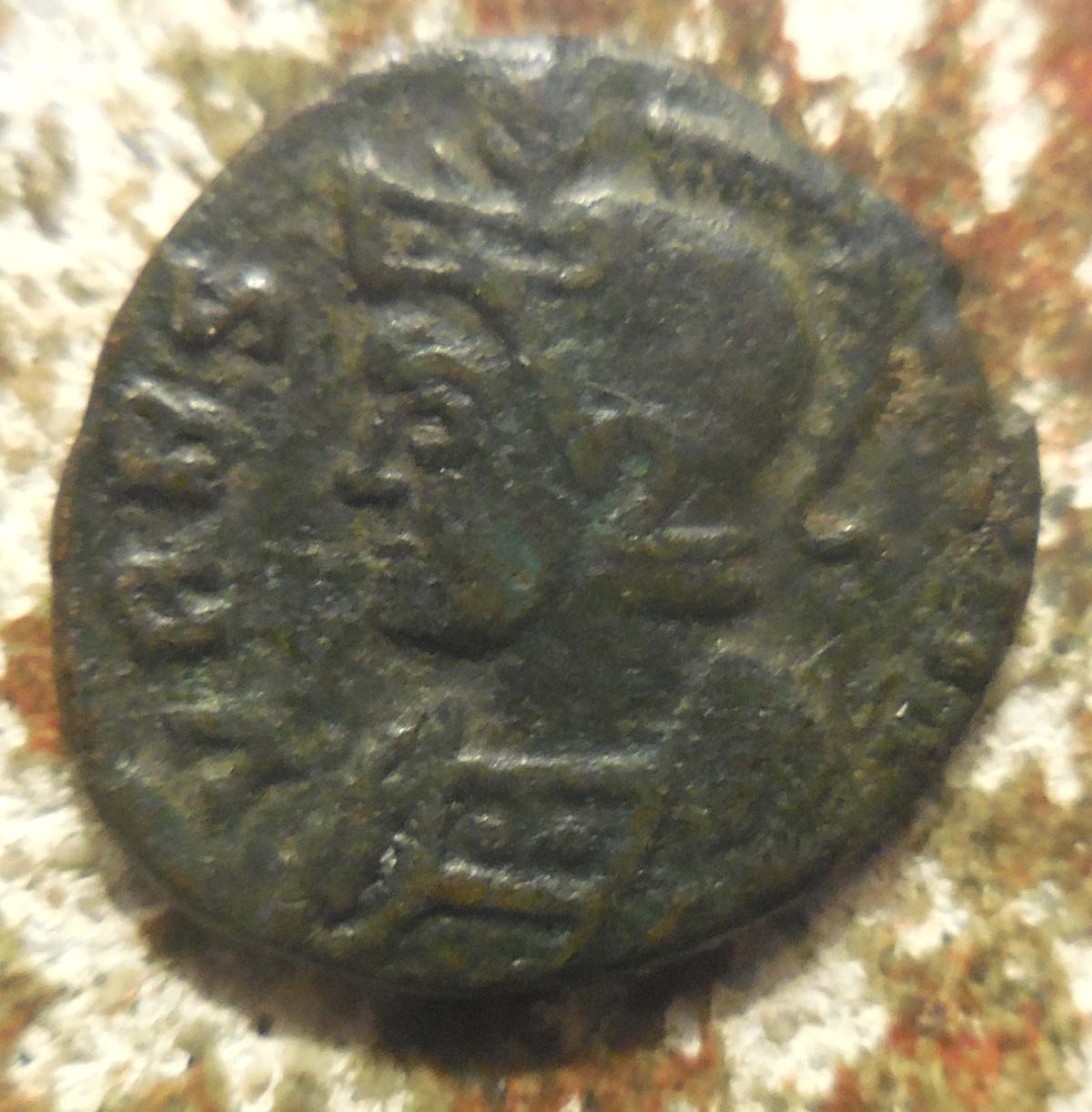 Only-14-MM,-Commemorative-Series,-Follis-Lugdunum,-Vrbs-Roma-She-Wolf