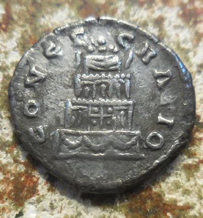 Are-Birthday-Cakes-Based-On-Funeral-Pyres?-Divus-Lucius-Verus-Denarius-Rome-168-169Ad-19-MM,-2.83g