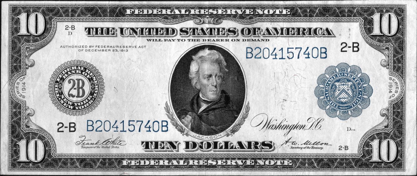 1914-$10-Federal-Reserve-Note