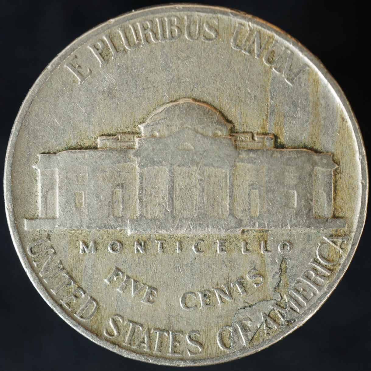 1947-P-Jefferson-Nickel-Interesting-Reverse-Delamination