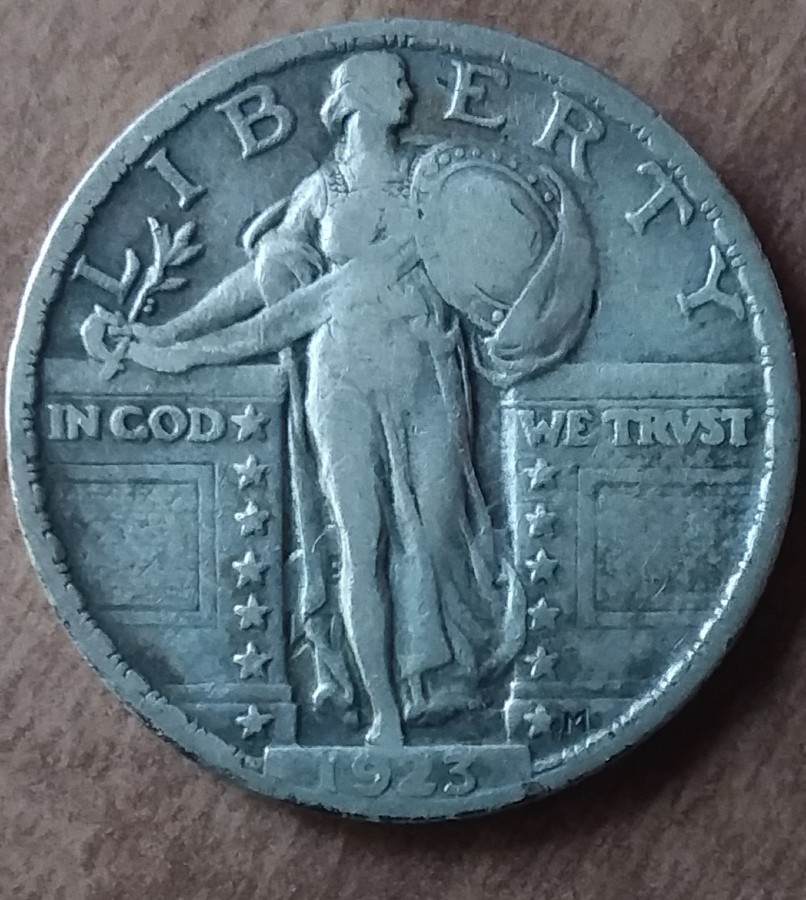1923-P-Type-2A-Standing-Liberty-Quarter-For-Grade