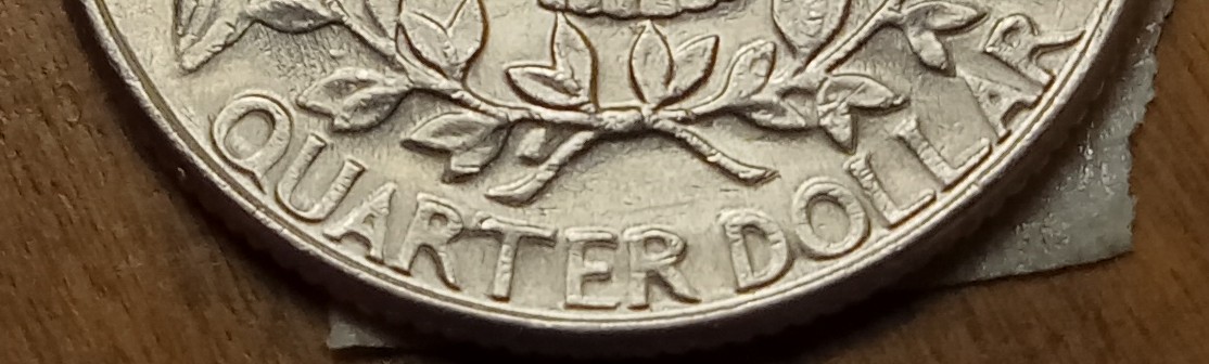 1985-D-Quarter---Doubling-On-Reverse