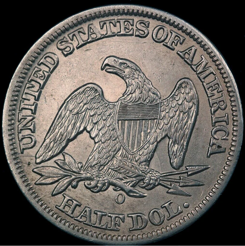 1858-O-Seated-Liberty-Half-Dollar-Wb-106-Variety-Need-Confirmation