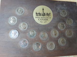 Silver-Medallions-Prime-Ministers-Of-Canada