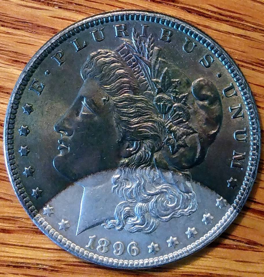 Artificial-Or-Natural-Toning-1896-P-Morgan-Dollar