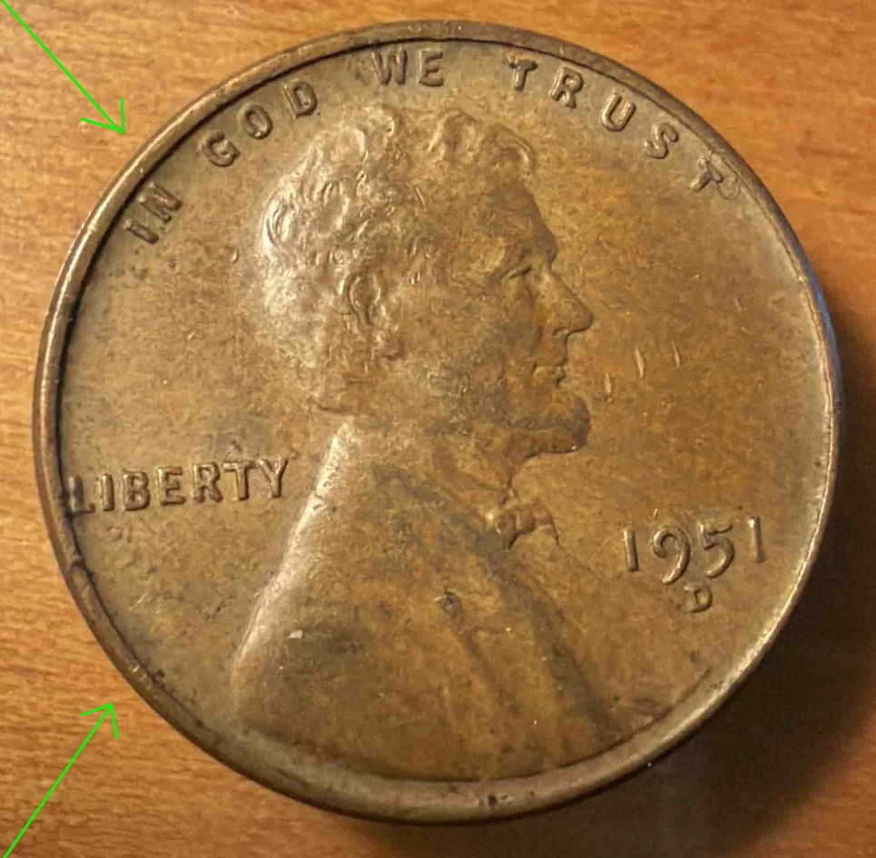1951-D-Lincoln-Cent.-Strike-Error-Or-Warn?