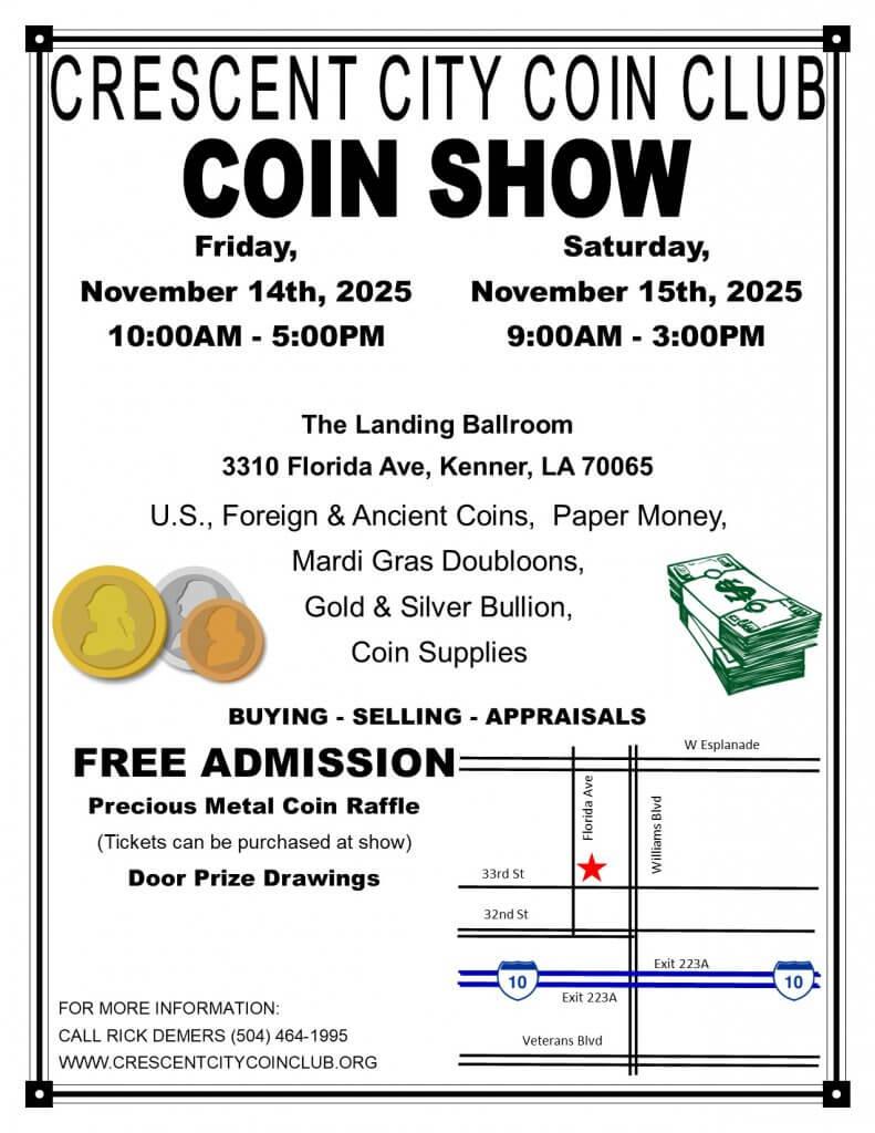 Crescent-City-Coin-Club-Coin-Show