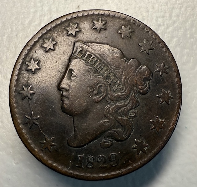 1829-Large-Cent-N-3-For-Grading-And-Opinions