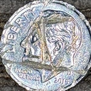 2015-D-Roosevelt-Dime-Marks-On-Obverse-And-Reverse