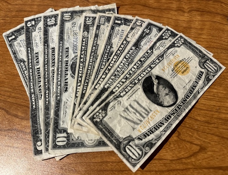 How-To-Flatten-Old-Bills?-Need-More-Than-A-Book.-Eye-Appeal-Is-My-Priority.
