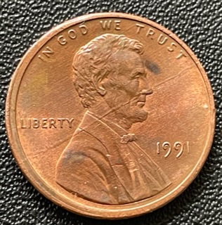 Lincoln-Cent-1991-Cutting-Strip-What-Could-It-Be?