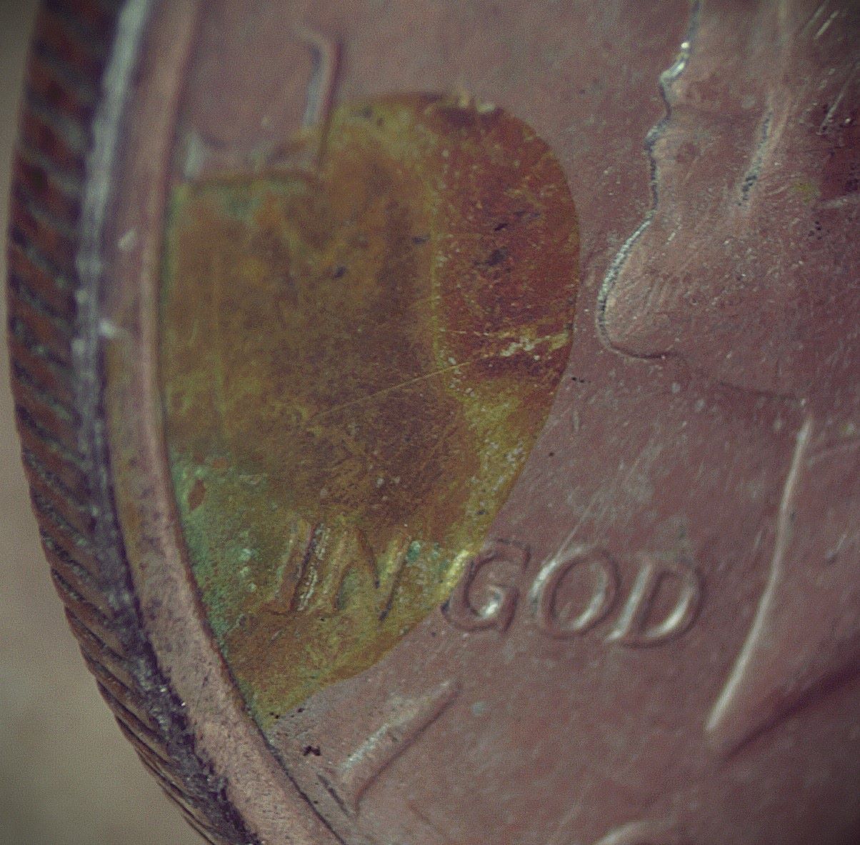 1971-P-Kennedy-50c-Error--Lamination?