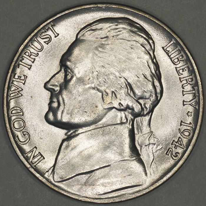 1942-P-Jefferson-Nickel-For-Grade